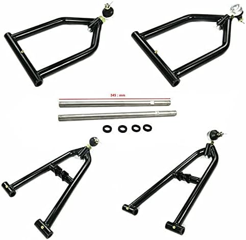 Para Yamaha Banshee 350 YFZ 350 1987-2006 Brazos A ajustables superiores e inferiores+2 +1