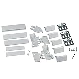 Eingesetzt in Kühlschränken ORIGINAL Bosch Siemens 00491368 491368 Befestigungssatz Befestigung Flachscharnier Scharnier Kühlschrank u. a. 1KCI21535/01, G5624X6/06, K1515X7/01