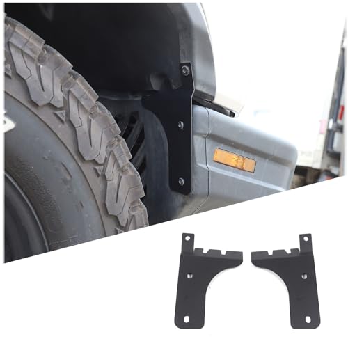 Image of 2PCS Mud Flaps Splash Guards Mudguards Mudflaps Compatible with INEOS Grenadier 2020-2024, Mud Guards Splash, No Drilling Mudguards Fenders Replacement (Front Wheel)