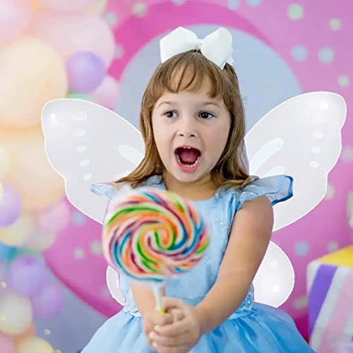 Alas de hada para niñas disfraz de mariposa miniatura 6