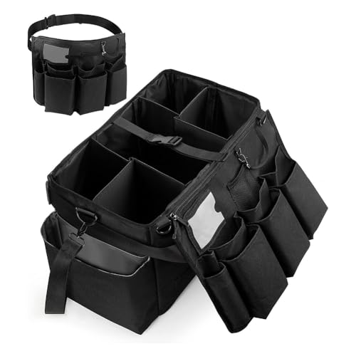 Bolsa de limpieza portátil de alta resistencia con compartimento modular 4