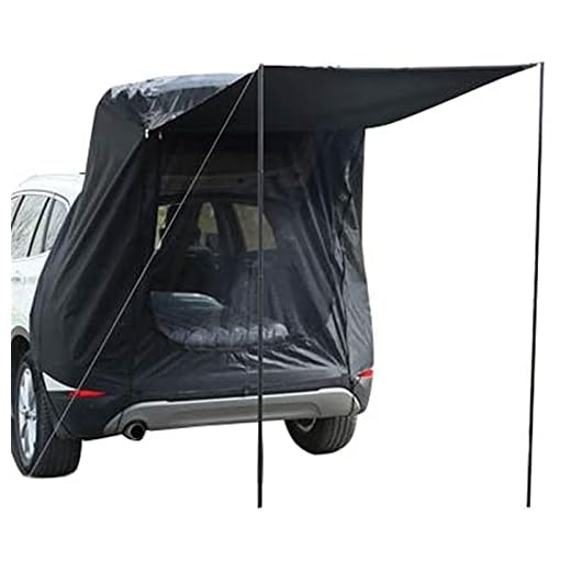 Tienda de campaña para maletero de coche, con mosquitera, sombrilla impermeable para autoconducción, barbacoas y acampadas, refugio cómodo para SUV, MPV, coche, minifurgoneta con parte trasera