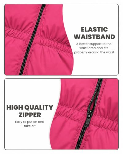 Image of JiAmy Kids 2 Piece Snowsuit Set Girl Winter Hooded Puffer Jacket & Snow Bib Pants Boy Ski Suits Ultralight Outfit