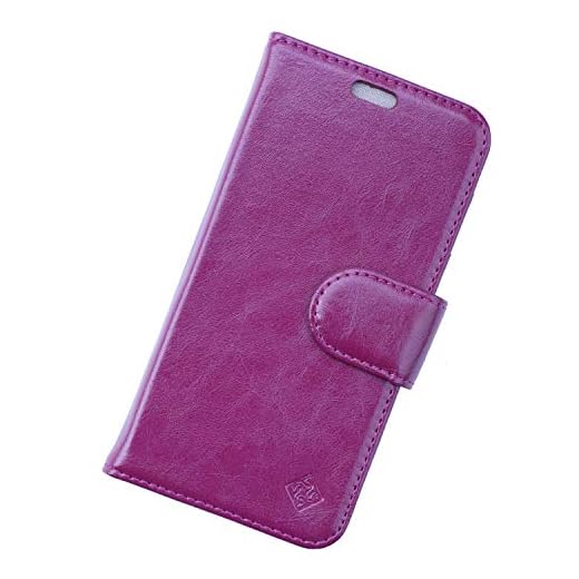 Sanxir Anti-Radiation Case, EMF and RF Protection Wallet Case Against Drops for iPhone 8 and iPhone 7 (Not Plus) with A New Classes of Nanoscale Graphene-Based Materials with RFID Protection. (Plum)