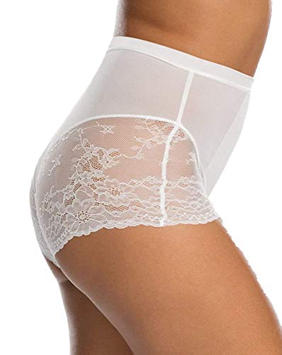 Brief SPANX Plus Size Lace Collection Clean White en taille 1X pour femme - 3