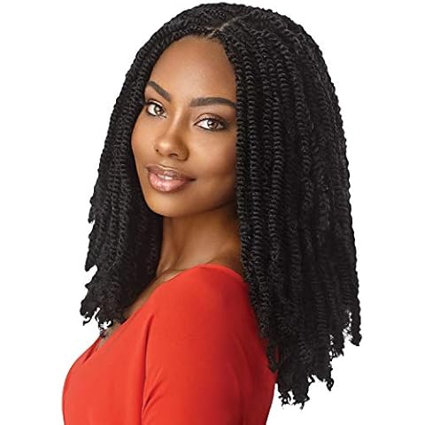 MULTI PACK DEALS! Outre Synthetic Braid - X PRESSION TWISTED UP SPRINGY AFRO TWIST 16 (3-PACK, 1B) Cover