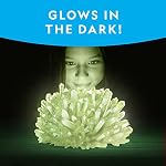 National Geographic Jumbo Kit de croissance en cristal - Grow Your Own Giant Glow in The Dark Crystal en quelques jours avec ce kit de fabrication de cristaux, kit scientifique, Grow Crystals for Kids