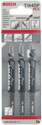 Bosch Professional Brzeszczot do wyrzynarek T 244 D Speed for Wood (do cięcia w drewnie, Akcesoria do wyrzynarki)