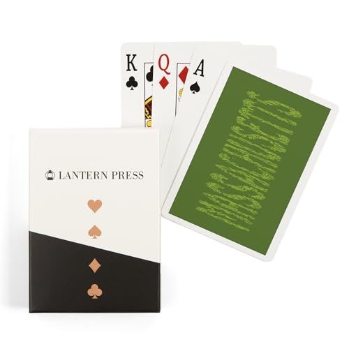 Baraja de Póker Lantern Press 52 cartas tamaño póker
