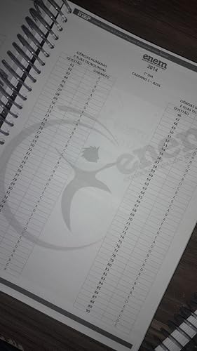 Apostila ENEM 2024 com 10 ANOS de Provas + Gabaritos + Folhas de Redação (Provas de 2014 a 2023)