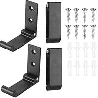 4 Pcs Foldable Hooks,Coat Hooks Wall Mounted,90° Folding Towel Hook for Jackets, Keys, Bags,Black