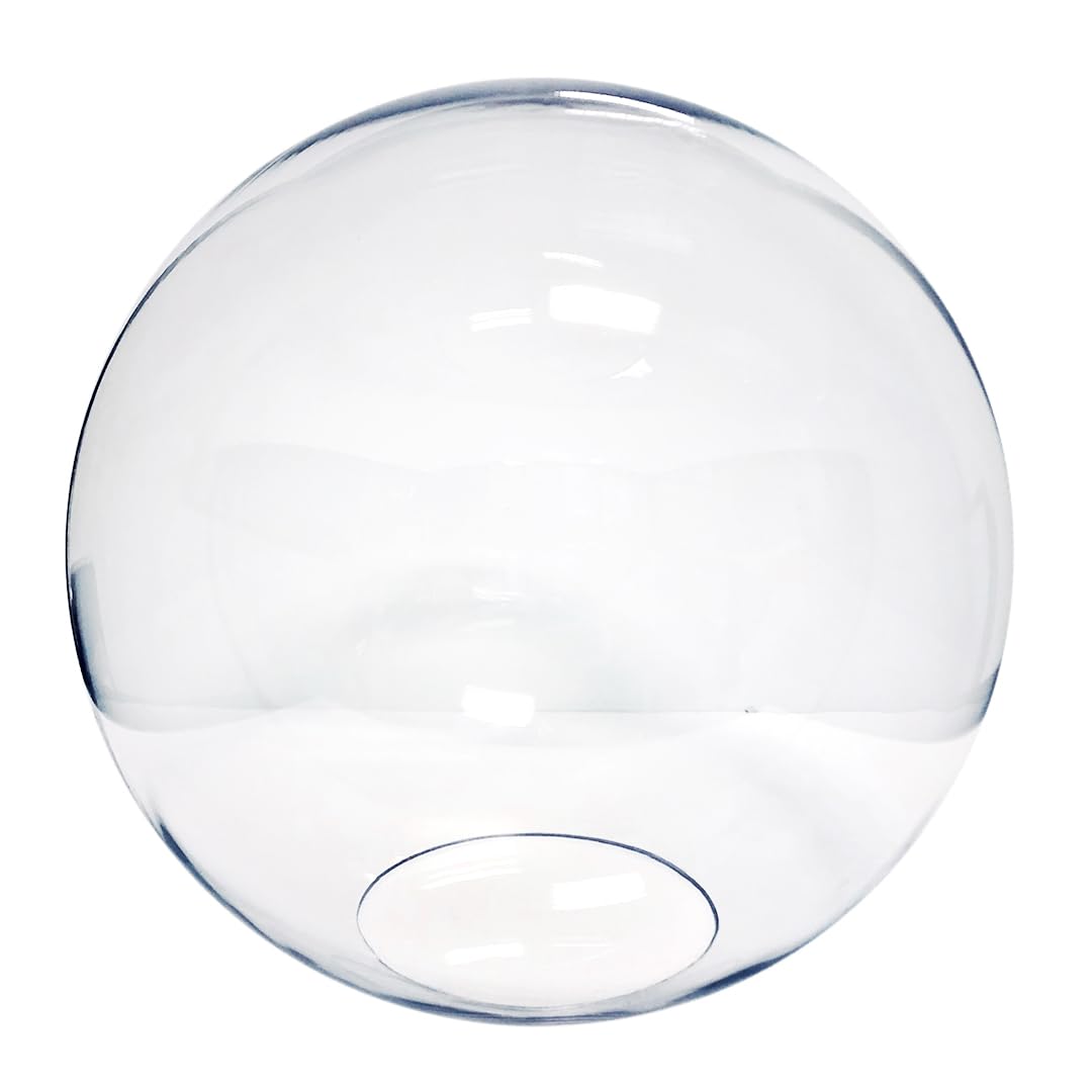 Bola Farola Exterior - Recambio tipo Globo - Alumbrado Público - Exterior - Policarbonato Incoloro - Medidas: Ø 40 cm - Boca: 17 cm