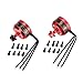WEI-LUONG Motore 2 PZ / 4 PZ DX2205 2205 2600KV 2-4S CW/CCW Brushless Motor per QAV250 Wizard X220 280 RC FPV Drone Airplane Elicottero multicopter (Bundle : Bundle 1)