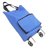 Matériau : Confectionné en tissu Oxford de qualité, ce trolley assure une solidité renforcée et longue durée d'utilisation, tout en restant léger pour transport aisé au quotidien.