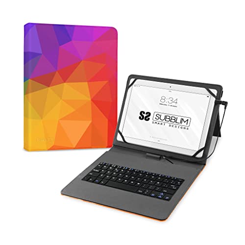 SUBBLIM Funda con Teclado Micro USB Keytab USB 11
