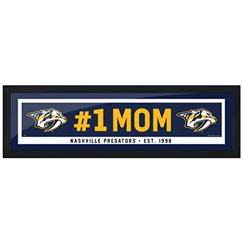 Nashville Predators #1 Mom 6x22 Frame