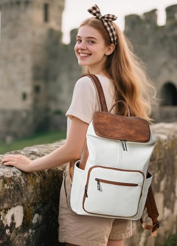 Leather Laptop Backpack Purse for Women Crossbody Bags for Women for Travel Trendy2