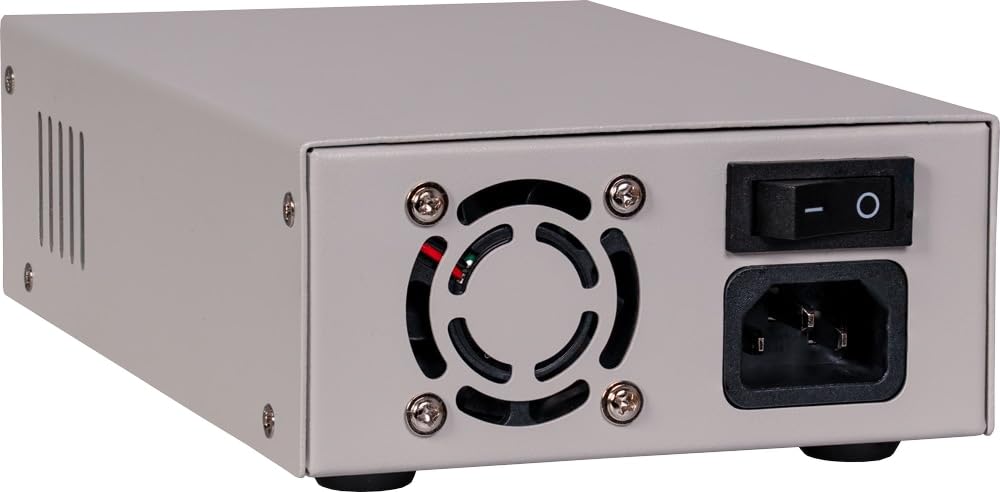 Joy-it JT-PS3060-C - Fuente de alimentación de Laboratorio Regulable (0-60 V, 0-6 A, 360 W, con Fin programable, número de Salidas 2