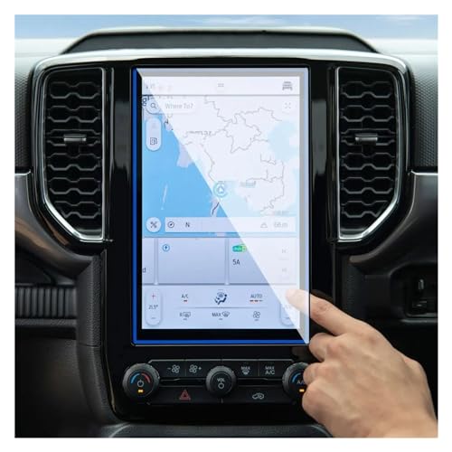 Film verre trempé Ford Ranger XLT Sport 10.1 : écran GPS tactile anti-choc et anti-trace de doigt