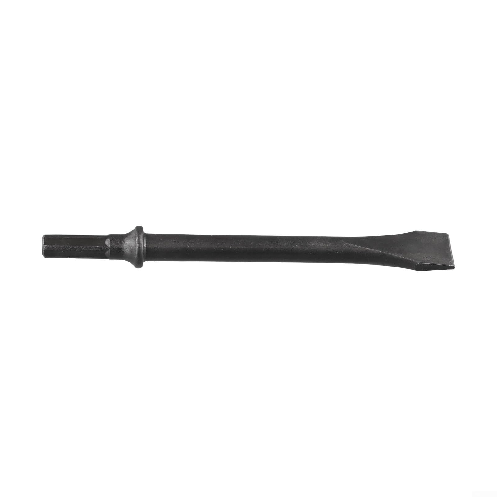 Scalpello per martello pneumatico resistente, 175 mm, in acciaio, con codolo esagonale, per la rimozione di piastrelle e bulloni, materiali corrosi in edilizia (scalpello piatto)