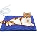 NAMOTEK Pet Heating Pad, Safe Electric Heating Pad for Dogs and Cats Indoor Warming Pad with Auto Constant Temperature 12 x 15.7 inches