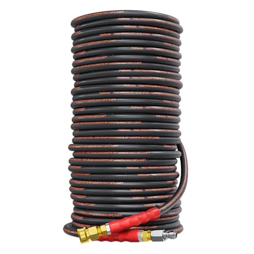 Heliwoo 200FT High Pressure Washer Hose