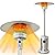 GORILLA GADGETS Outdoor Patio Stainless Steel Heater 48000 BTU for Commercial & Residential Use. Works with Standard 20 Pound Propane Tanks (PPH-STS)