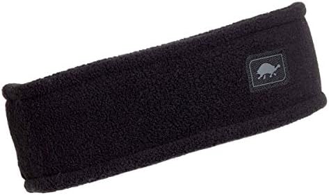 Turtle Fur Chelonia 150 Classic Fleece Double-Layer Headband, Black