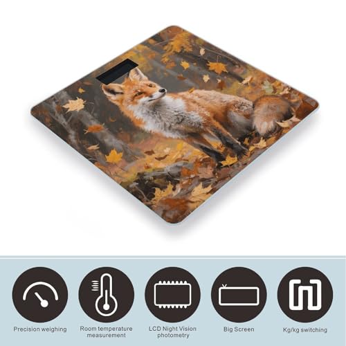 Báscula Digital de Baño Sly Fox con Pantalla LED miniatura 3