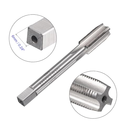 MACHSWON M11 x 1mm Metric Tap and Die Set - Machine Thread Screw Tap with Round Threading Die Kit for Thread Repair - Image 4