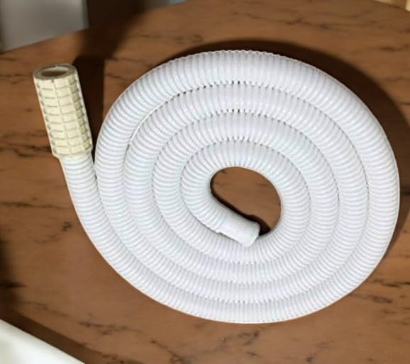 AMAZOR Semi Automatic Washing Machine Water Inlet/Inflow Plastic Hose Pipe Tube/Extension Pipe (3 Meters)