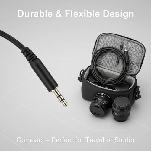 Image of Speaker AUX Noise Isolator iRing | Ground Loop Noise Filter with 3.5mm Audio Cable | Eliminates Buzzing & Humming | for Car Audio, Home Stereo, Smartphone & Computer