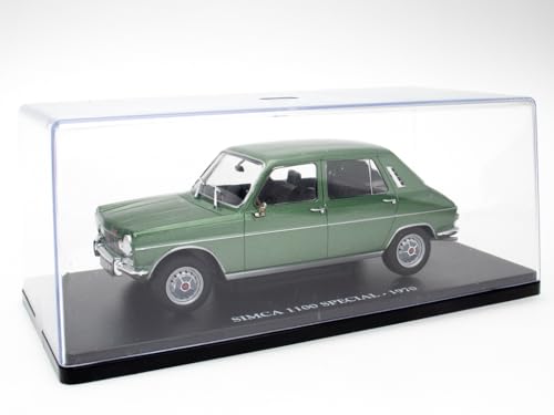 OPO 10 - Collectible miniature car 1/24 compatible with SIMCA 1100 SPECIAL - 1970 - VC023, Green, Small - Image 3