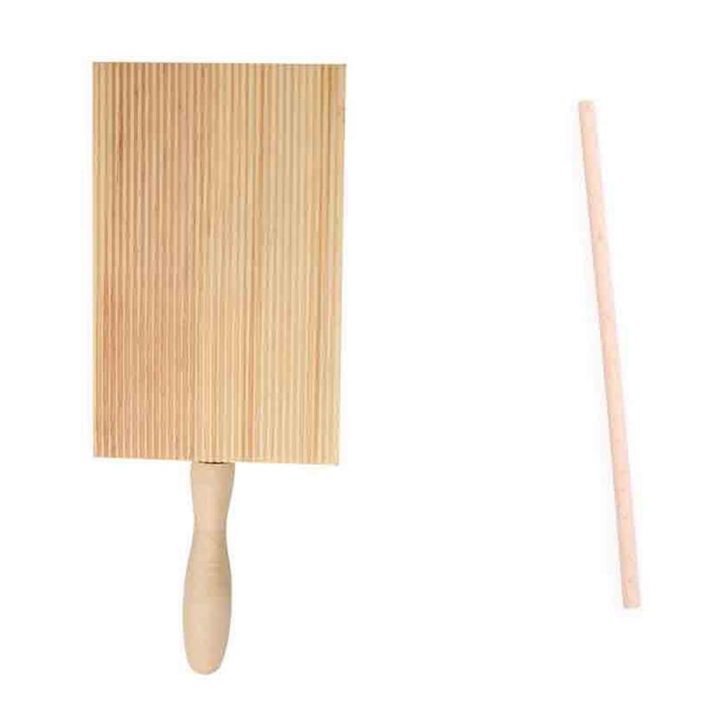 CTRLZS Italian Gnocchi Board Wood Kitchen Baking Tool Pasta Maker Professional