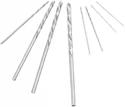 JOGO 60 BROCAS DE ACO RAPIDO HSS, 0,5 0,6 0,7 0,8 0,9 1MM