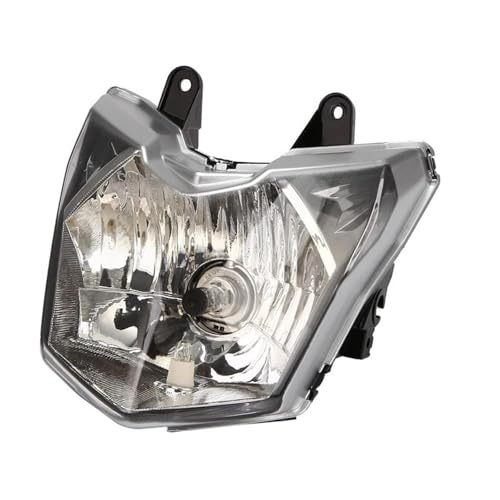 MTVTFECEWG Faro Delantero De Motocicleta Faro Delantero Para Yamaha YBR125 YBR125Z YBR 125Z 125 Z 2017 2018 2019 Carenado Luz Delantera