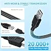Cable USB de datos para PC de 5 pies compatible con Motorola Z3 Z6 Z8 K1 K1m KRZR 4