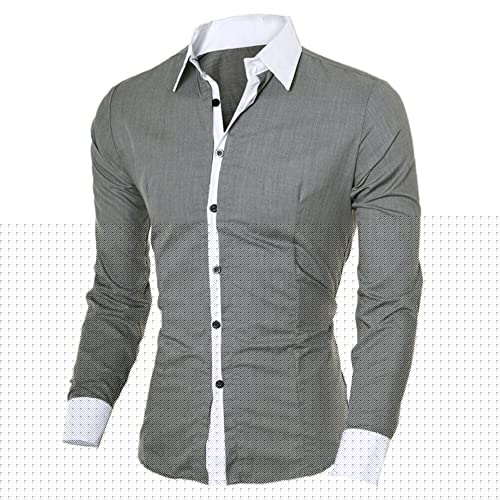 Blouse Slim Camicia Casuale Men's personalità