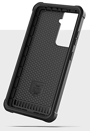 Capa Encased Heavy Duty Falcon Series projetada para Samsung Galaxy S21 Plus – Capa protetora para c