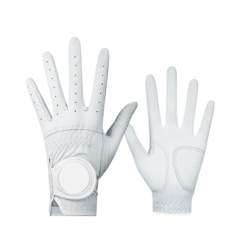 Kompatibel für PGA Damen-Golfhandschuhe, Vollledermaterial, für Golftraining und Outdoor-Kurse