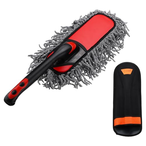 Nettoyage extérieur de voiture sans rayure grâce à cette brosse souple pour toit de SUV