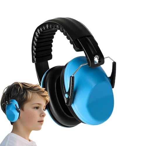 HunicandIU Orejeras a Prueba de Sonido, Orejeras para niños, Auriculares multiusos con cancelación de ruido, Protección auditiva para niños, protectores auditivos acogedores para viajes y lectura