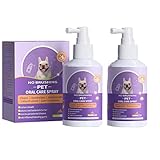 New Pet Clean Teeth Cleaning Spray for Dogs & Cats, Dentalspray für Hunde, Zahnsteinentferner für Hunde und Katzen, Dental Fresh & Clean Dentalspray für Hunde, verleiht frischen Atem, 50ml