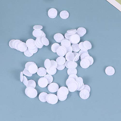 EXCEART 200 Pcs Filtros de AlgodÃ£o Filtros de Esponja de SubstituiÃ§Ã£o Filtros de MicrodermoabrasÃ