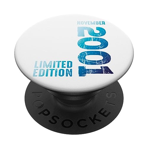 Noviembre 2001 Año 2001 Retro 2001 Vintage 2001 Edición PopSockets PopGrip Intercambiable
