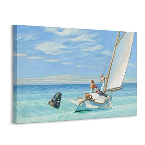 Posters For Room Aesthetic Rowing Boy Pictures For Bedroom Wall Decor Wall Art Paintings Canvas Wall Decor Home Decor Living Room Decor Aesthetic 24X32Inch(60X80Cm) Frame-Style #TOP19