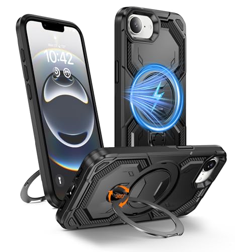 iPhone 16e p P[X 360x]OX^ht cp RpKiϏՌ ԍڃz_[ Yی CX[d(Ή) PC+TPU }bg ho ~ wh~  lC gуJo[  P9