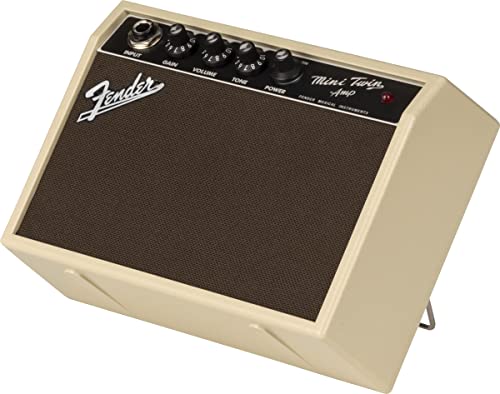 Mini Amplificador para Guitarra Fender Mini 65 Twin Amp Blonde