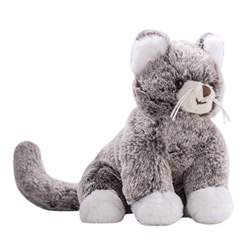 DILLY DUDU Classic Jumbles The Calico Cat/Kitten Stuffed Animal Plush Toy 10-Inch