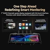 Accsoon Cineview M7 Pro 4K60 7-calowy monitor z ekranem dotykowym – bezprzewodowy monitor terenowy z wejściem/wyjściem HDMI SDI, dwupasmowa transmisja, 1000 nitów, transmisja na żywo, LUT Box